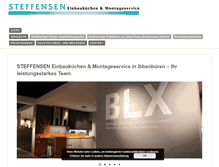Tablet Screenshot of kuechen-ibbenbueren.de